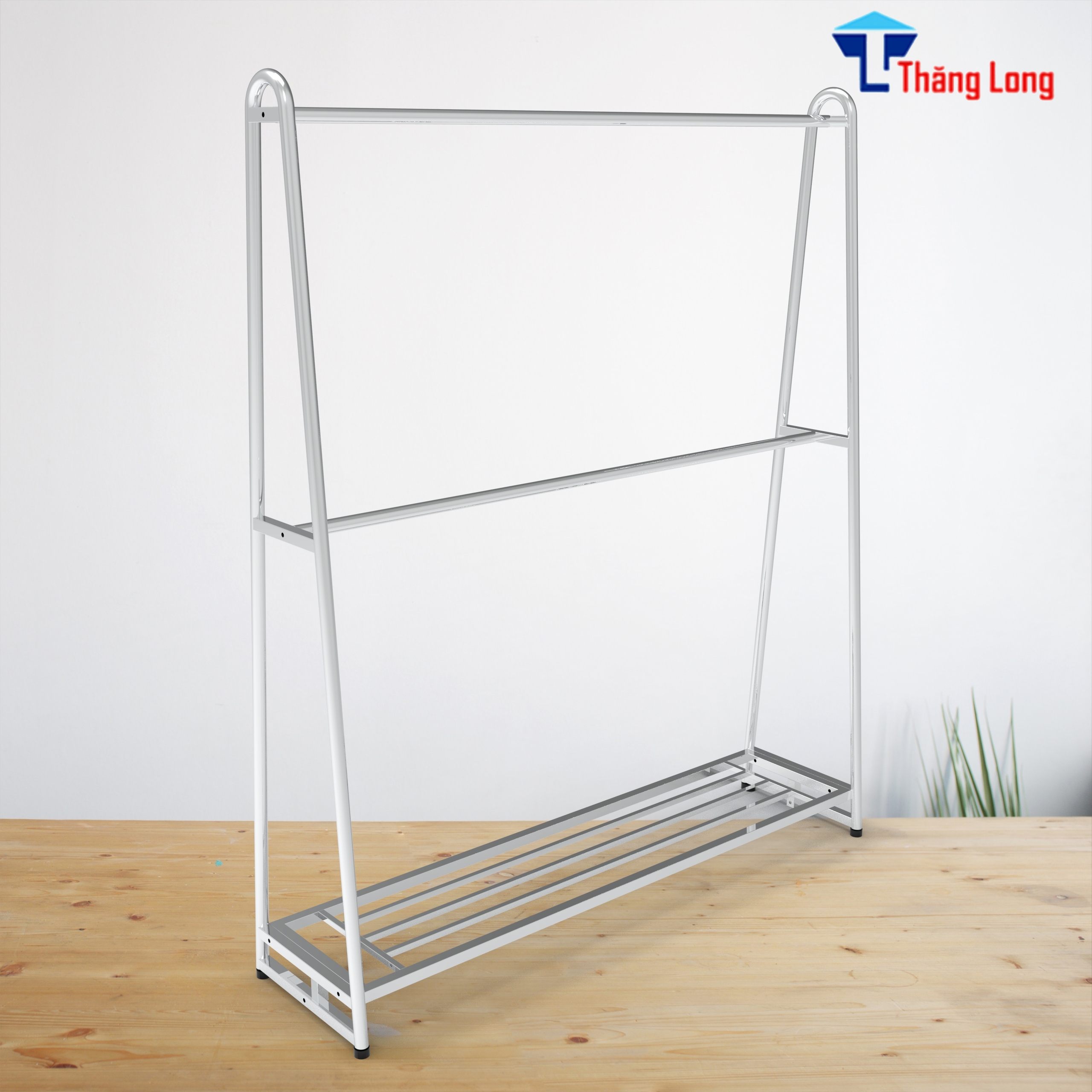 giàn kệ treo quần áo 2 tầng KTT10
